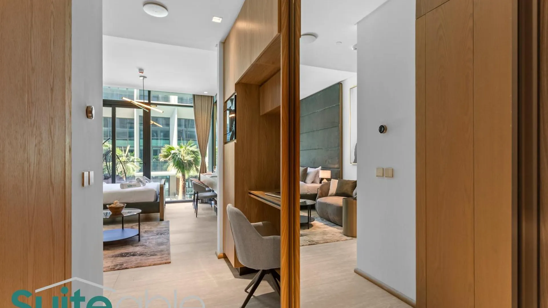 Aesthetic Studio With Stunning Pool View In Jvc Dubai Apartment